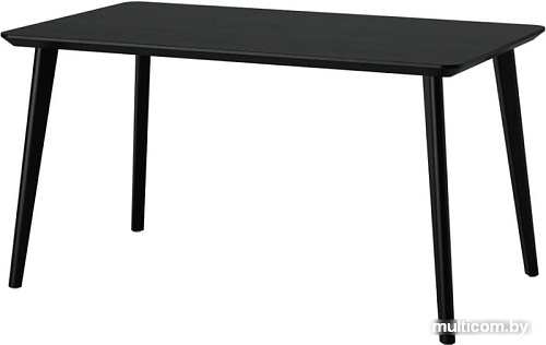 Обеденный стол Ikea Лисабо (черный) 503.824.50