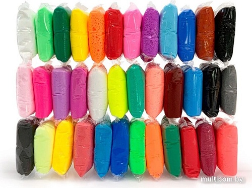 Пластилин легкий Kiki Воздушный PL014 (36 цветов)