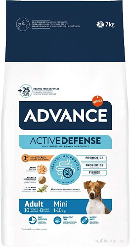 Сухой корм для собак Advance Mini Adult Chicken & Rice 7 кг