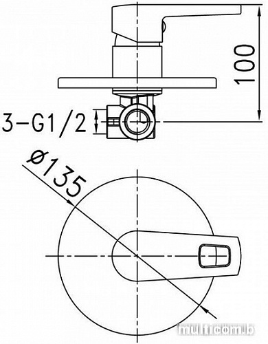 Смеситель IDDIS Runo RUNSB00i66