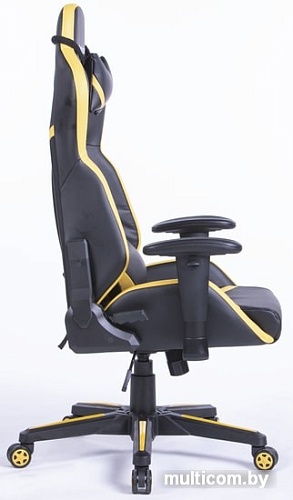Кресло LoftyHome Day-off (черный/желтый)