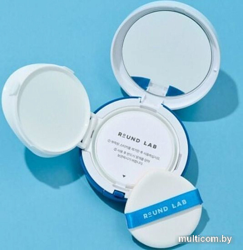 Крем солнцезащитный Round Lab Birch Juice Moisturizing Sun Cushion SPF50+ PA++++ (15 г)