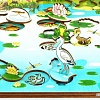 Мозаика/пазл Нескучные игры Обитатели пруда 3D 7923
