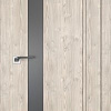 Межкомнатная дверь ProfilDoors 2.71XN 80x200 (каштан светлый/стекло графит)