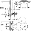 Душевая система Grohe Tempesta Cosmopolitan System 210 26223001