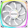 Вентилятор для корпуса Montech RX140 PWM Reverse (белый)