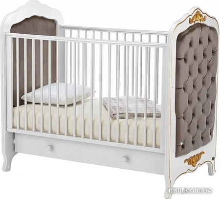 Классическая детская кроватка Nuovita Fulgore (белый)