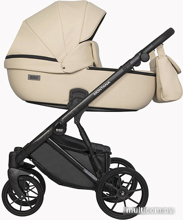 Универсальная коляска Riko Basic Montana Ecco (2 в 1, 15/бежевый)