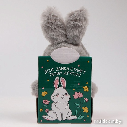 Классическая игрушка Milo Toys Зайчик 10084022 (серый)