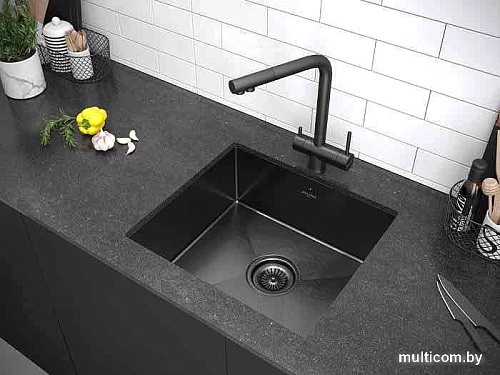 Кухонная мойка Paulmark Lassan PM304444-GM