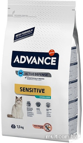 Корм для кошек Advance Sterilized Sensitive Salmon 3 кг
