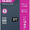 Карта памяти Olmio microSDHC 16GB Class 10 UHS-I