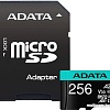 Карта памяти A-Data Premier Pro AUSDX256GUI3V30SA2-RA1 microSDXC 256GB (с адаптером)