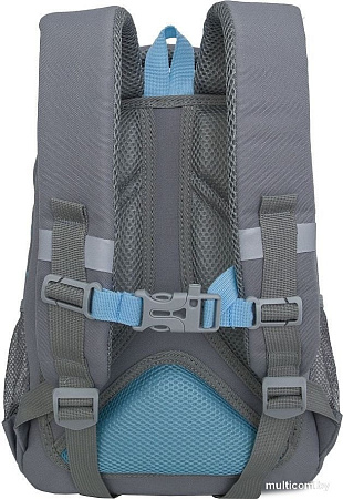 Школьный рюкзак Grizzly RG-460-6 (серый)
