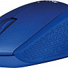 Мышь Logitech M330 Silent Plus (синий) [910-004910]