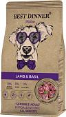 Сухой корм для собак Best Dinner Holistic Adult Sensible Hypoallergenic All Breeds Lamb&Basil (12 кг)