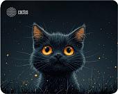 Коврик для мыши CACTUS Black Cat CS-MPC-D09S