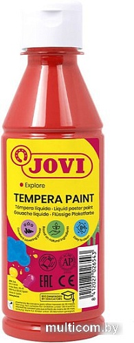 Гуашь Jovi 50207 (250мл, красный)