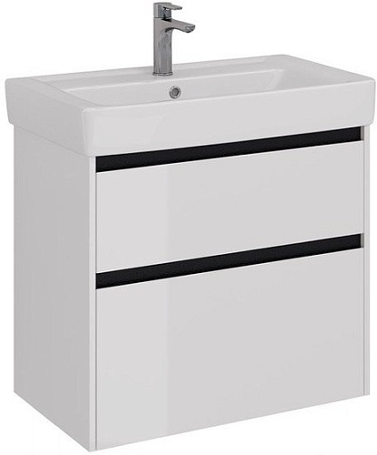 Lemark Тумба под умывальник Combi 80 LM03C80T (белый глянец)