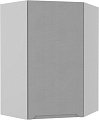 Шкаф навесной ДСВ Тренто ВПУ 600 левый (серый/белый)