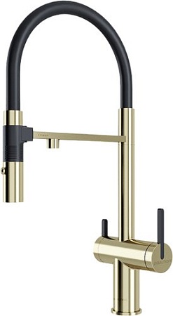 Смеситель Paulmark Gravity Gr213888-LG (золото/светлое золото)