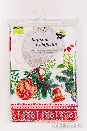 Скатерть Stolima Барыня-сударыня 802-1 Новогодний 220x140