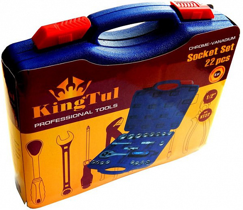 Универсальный набор инструментов KingTul KT22 22 предмета