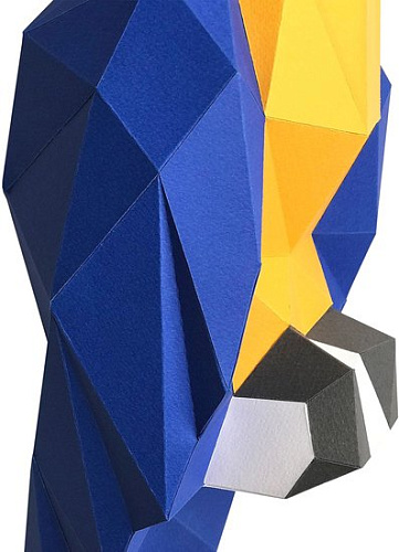 PaperCraft PAPERRAZ Попугай Ара (синий)