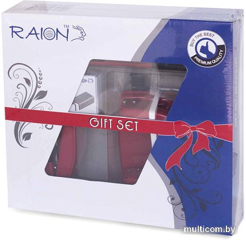 Набор канцелярский для сшивания Raion SS-2410-HO(R) (красный)