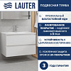 Lauter Тумба под умывальник Mia 80 (белый глянец)