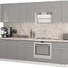 Кухня Кастанье Марта 2.6 (серый пыльный)