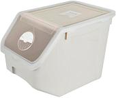 Контейнер Полимербыт 4382419 (бежевый)