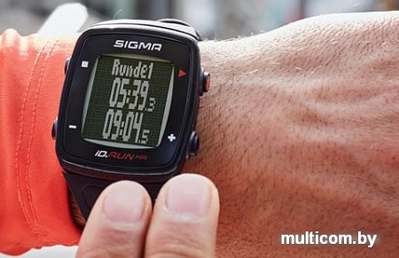 Пульсометр Sigma iD.RUN HR (черный)