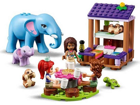 Конструктор LEGO Friends 41424 Джунгли: штаб спасателей