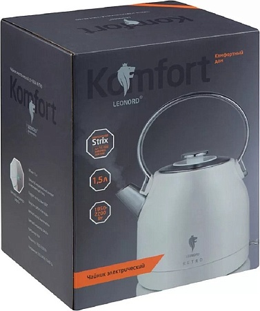 Электрический чайник Leonord LE-1904 Retro 107164 (белый)