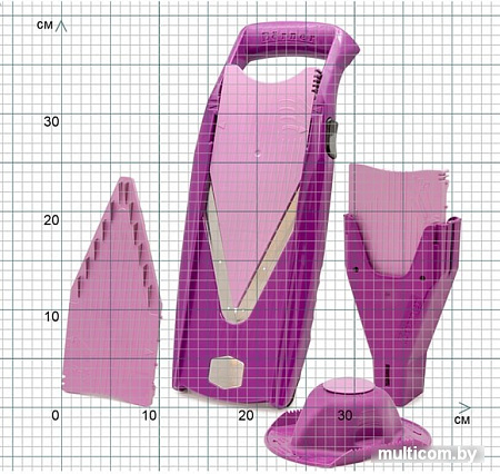 Овощерезка Borner Прима Плюс 3550117 (сиреневый)