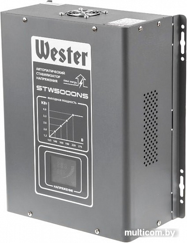 Стабилизатор напряжения Wester STW5000NS