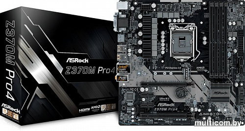 Материнская плата ASRock Z370M Pro4