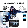 Карта памяти Team Group Go MicroSDXC 128GB TGUSDX128GU303 + адаптер
