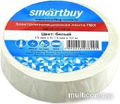 Изолента SmartBuy SBE-IT-15-10-w 10м (белый)