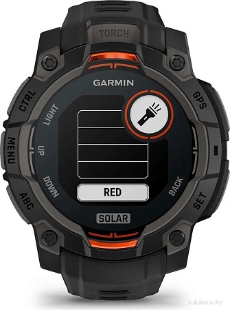 Умные часы Garmin Instinct 3 Solar 45 мм (черный)
