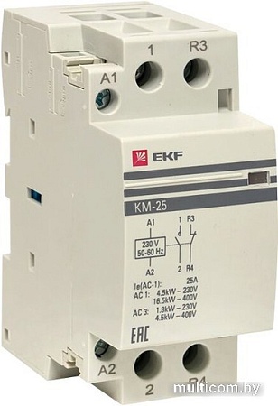 Контактор EKF PROxima KM-2-25-11