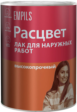 Лак Расцвет Для наружных работ (1.9 кг)