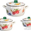 Набор кастрюль Metrot Фрукты 130444