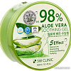 3W Clinic Гель для тела Aloe Vera Soothing Gel 98% универсальный 300 мл