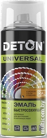 Эмаль Deton Universal Акриловая RAL 9005 0.52 л (черный)