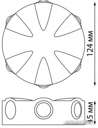 Уличный настенный светильник Novotech Calle 358941