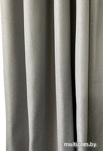 Комплект штор Soft Lines Рогожка димаут 2226-27 2x2.7 м (серый, 2 шт)