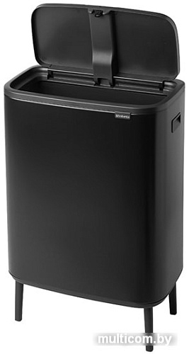 Brabantia Bo Touch Bin Hi 60 л (черный матовый)