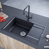 Кухонная мойка Paulmark Verlass PM317850-BL